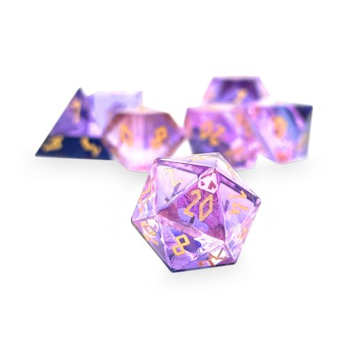 ZIRCON PRIDE DICE BISEXUAL 2