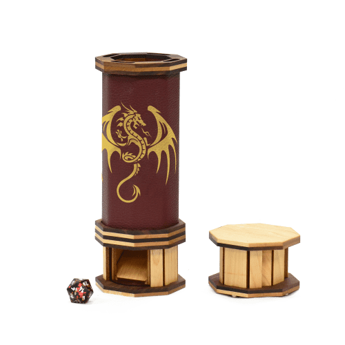 Crimson Codex Dice Tower - Elderwood - COD-070001001