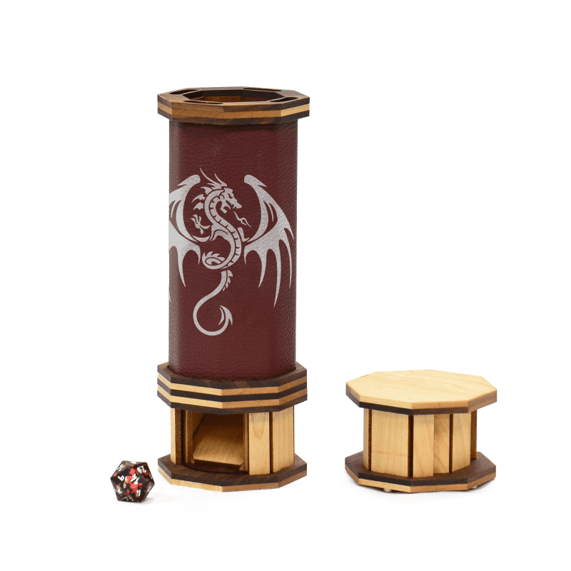 Crimson Codex Dice Tower - Elderwood - COD-070002001